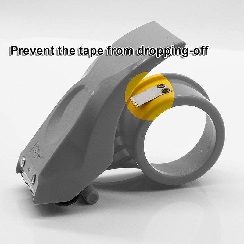 PROSUN Easy-Mount 2 Inch Tape Gun Dispenser Packing Packaging Sealing Cutter Blue Handheld Warehouse Tools Pink - Image 2